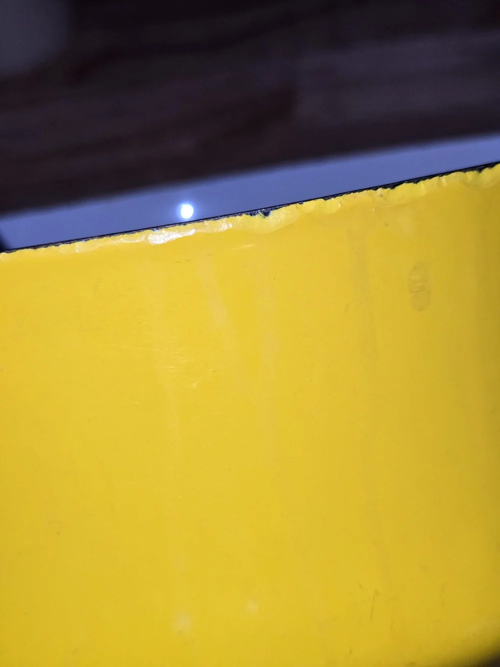 Vintage DANSK YELLOW ENAMEL France IHQ Pot